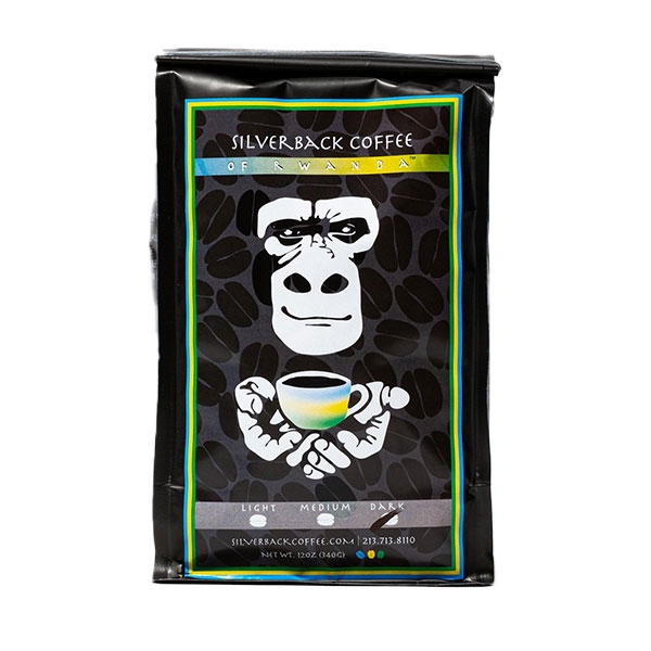 SILVERBACK COFFEE RWANDA'S DISTINCTIVE DARK